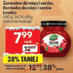 Delikatesy Centrum Żurawina do mięs i serów, Borówka do mięs i serów Łowicz oferta