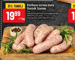 Polomarket Kiełbasa surowa biała Rzeźnik Szymon oferta