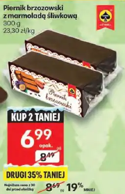 Delikatesy Centrum Piernik brzozowski z marmoladą śliwkową Delikatesy Centrum oferta