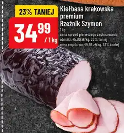 Polomarket Kiełbasa krakowska premium Rzeźnik Szymon oferta