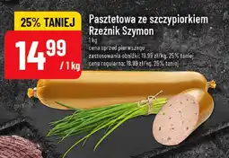 Polomarket Pasztetowa ze szczypiorkiem Rzeźnik Szymon oferta