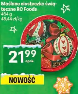 Delikatesy Centrum Maślane ciasteczka świąteczne RC Foods oferta