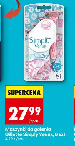 Biedronka Gillette Maszynki Simply Venus oferta