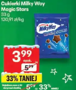 Delikatesy Centrum Cukierki Milky Way Magic Stars 33g oferta
