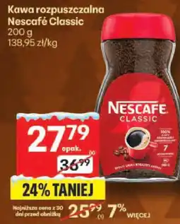 Delikatesy Centrum Kawa rozpuszczalna Nescafé Classic oferta