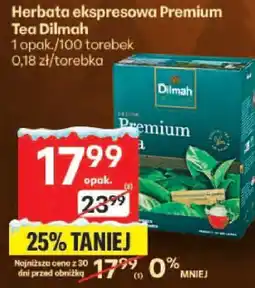 Delikatesy Centrum Herbata ekspresowa Premium Tea Dilmah oferta