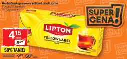 Delikatesy Centrum Herbata ekspresowa Yellow Label Lipton oferta