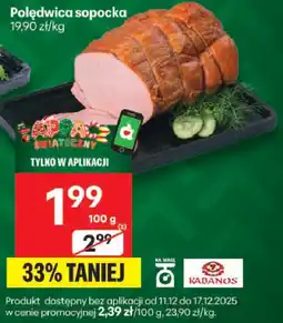 Delikatesy Centrum Polędwica sopocka Kabanos oferta