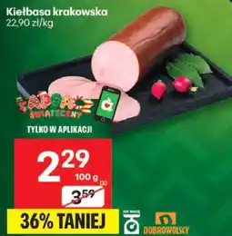Delikatesy Centrum Kiełbasa krakowska Dobrowolscy oferta