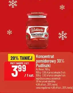 Polomarket Koncentrat pomidorowy 30% Pudliszki oferta