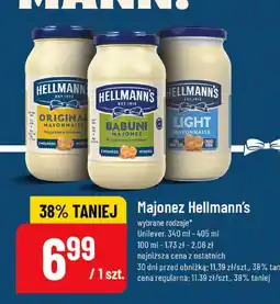 Polomarket Majonez Hellmann's wybrane rodzaje oferta
