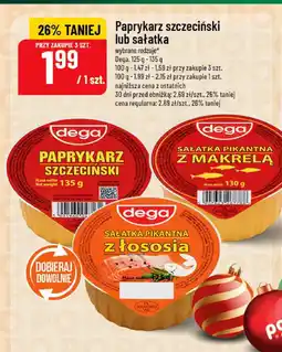 Polomarket Sałatka pikantna z łososia Dega oferta