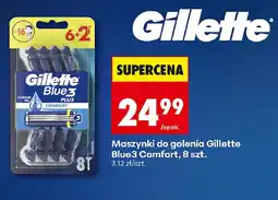 Biedronka Maszynki do golenia Gillette Blue3 Comfort oferta
