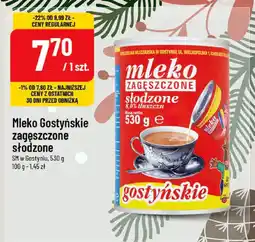 Polomarket Mleko Gostyńskie zagęszczone słodzone oferta