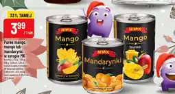 Polomarket Puree mango, mango lub mandarynki w syropie MK oferta
