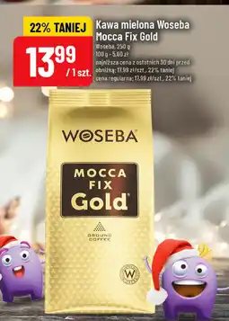 Polomarket Kawa mielona Woseba Mocca Fix Gold oferta