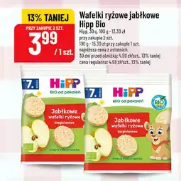 Polomarket Wafelki ryżowe jabłkowe Hipp Bio oferta