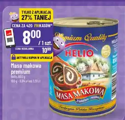Polomarket Masa makowa premium Helio oferta