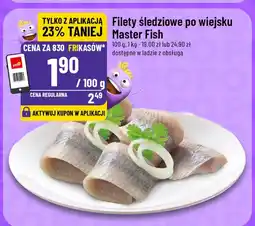 Polomarket Filety śledziowe po wiejsku Master Fish oferta