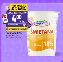 Polomarket Śmietana 18% Piątnica oferta