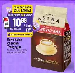 Polomarket Kawa Astra Łagodna Tradycyjna 250g oferta