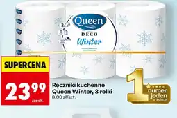 Biedronka Ręczniki kuchenne Queen Winter oferta