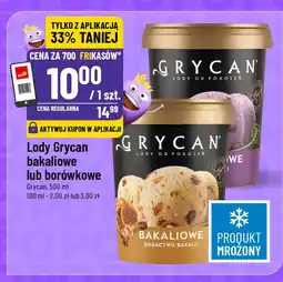 Polomarket Lody Grycan bakaliowe lub borówkowe oferta