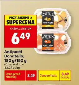 Biedronka Antipasti różne rodzaje Donatello oferta