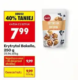 Biedronka Erytrytol, 250 g Bakello oferta