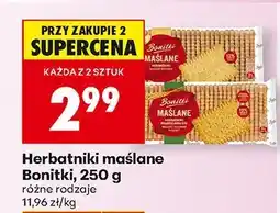 Biedronka Herbatniki maślane, 250 g Bonitki oferta