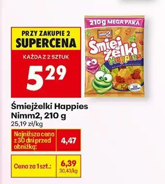 Biedronka Żelki Śmiejżelki Happies Nimm2 oferta