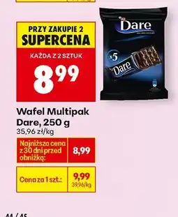 Biedronka Wafel Multipak Dare oferta