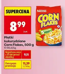 Biedronka Płatki kukurydziane Corn Flakes Nestlé oferta