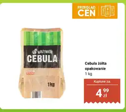Biedronka Cebula żółta opakowanie Warzywniak oferta