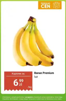 Biedronka Banan Premium luz Biedronka oferta