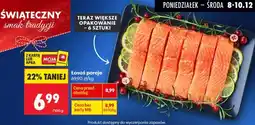 Biedronka Łosoś porcje Biedronka oferta