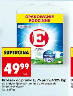 Biedronka Proszek do prania E oferta