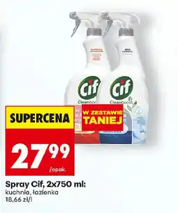Biedronka Cif Spray oferta
