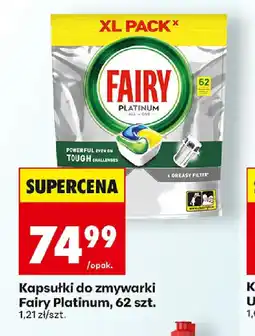 Biedronka Fairy Kapsułki do zmywarki Platinum oferta