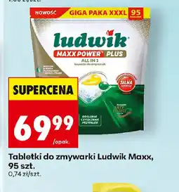 Biedronka Ludwik tabletki do zmywarki Maxx oferta