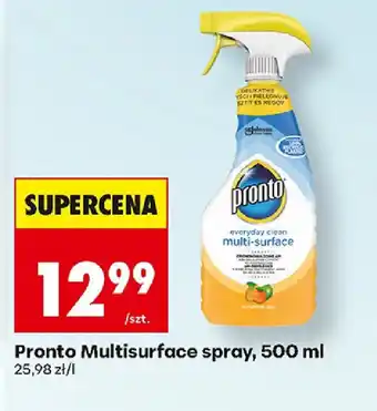 Biedronka Pronto Multisurface spray oferta