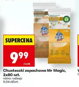 Biedronka Chusteczki zapachowe Mr Magic oferta
