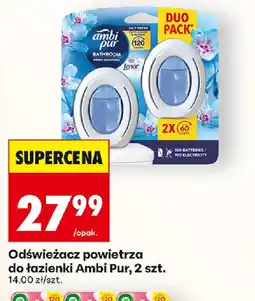 Biedronka Ambi Pur odświeżacz do łazienki oferta