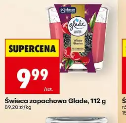 Biedronka Glade świeca zapachowa oferta