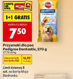 Biedronka Pedigree Przysmaki dla psa Dentastix oferta