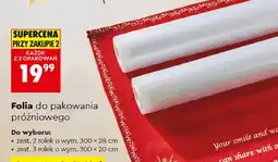 Biedronka Folia do pakowania próżniowego oferta