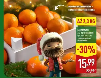 ALDI Klementynki oferta