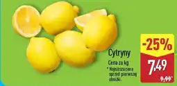 ALDI Cytryny oferta