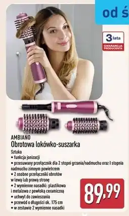 ALDI Obrotowa lokówko-suszarka oferta
