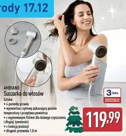 ALDI Suszarka do włosów oferta